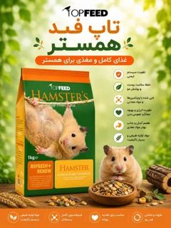 غذای همستر تاپ فید